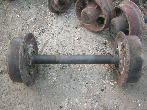 礦車(chē)輪對(duì)